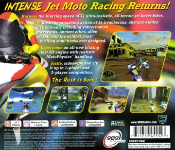 Jet Moto 3 (US) box cover back